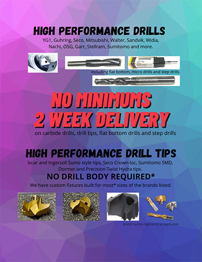 high performance drills flyer